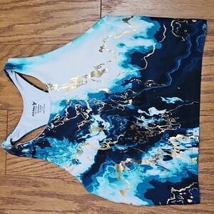 OLD NAVY ACTIVE POWERSOFT SPORTS BRA TANK TOP ATHLETIC WEAR GIRLS’ XL 14/16